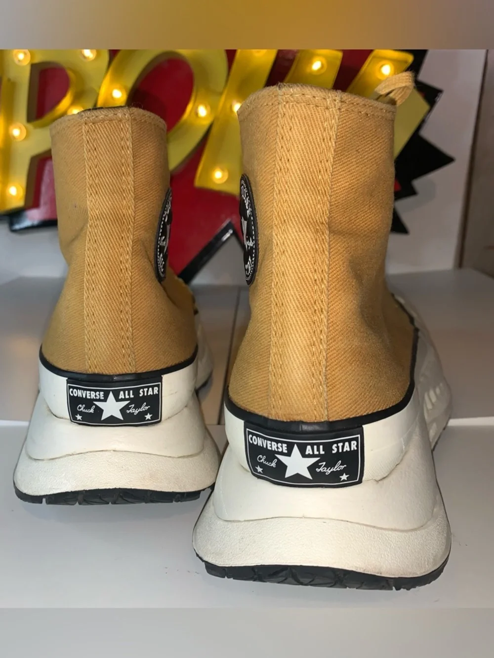 Converse Chuck 70 AT-CX High platform - Bunt Honey; Men’s 10.5 -Used No Box - Picture 11 of 11